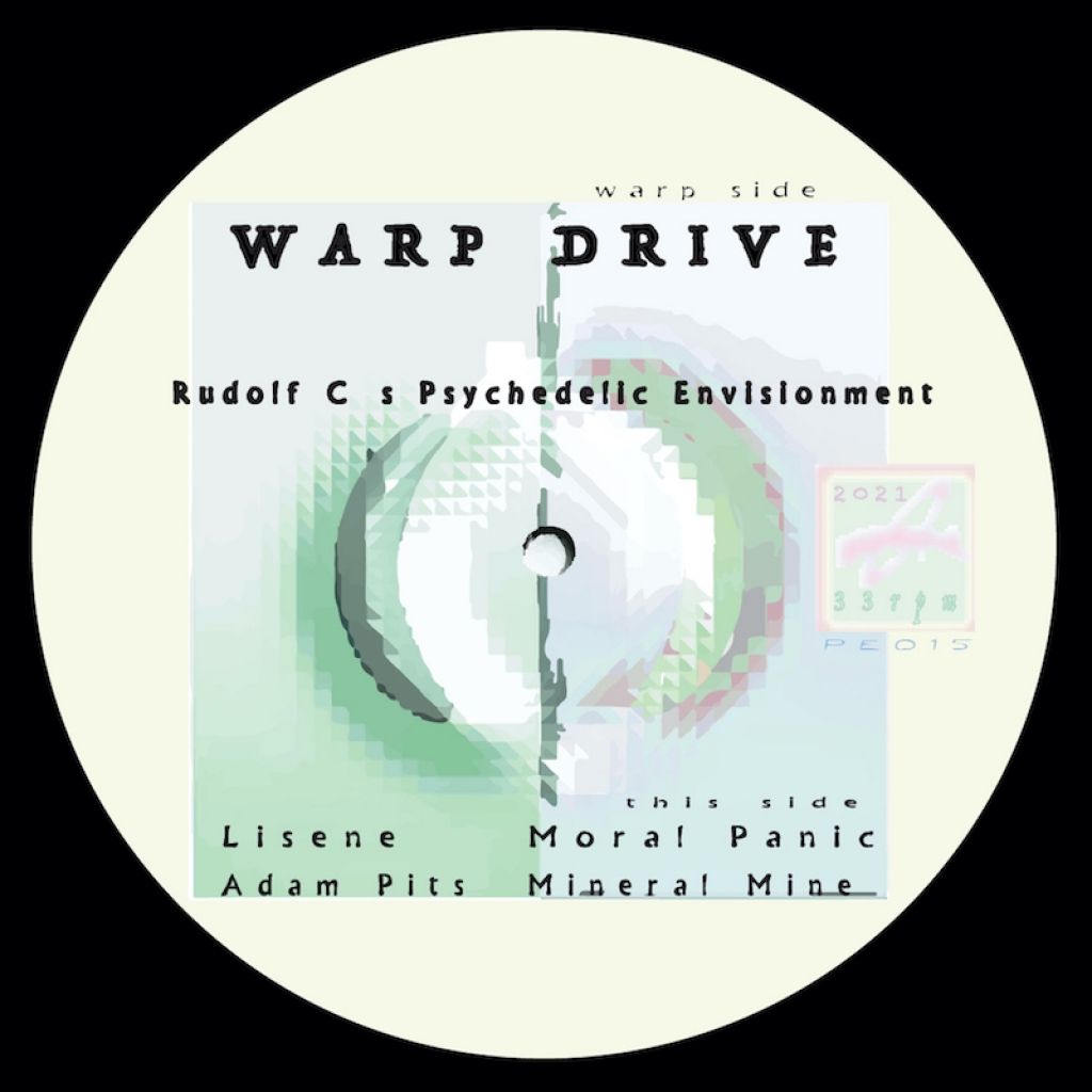 ( PE 015 ) SPACE CADETS (Adam Pits & Lisene ) Wap Drive ( 12" vinyl ) Planet Euphorique